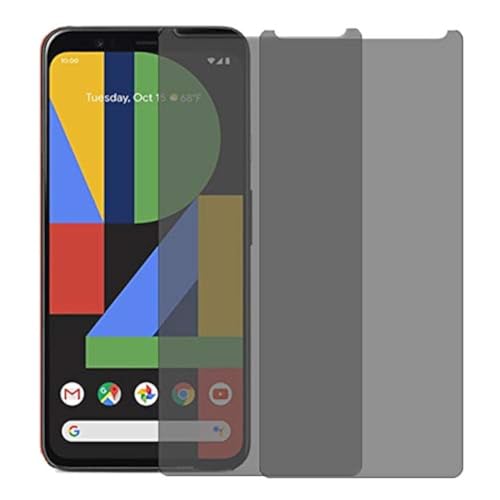 AISELAN 2PACK Privacy Screen Protector for Google Pixel 4 XL, [Case Friendly] [Anti-Glare] [Anti-Spy] Screen Protector Tempered Glass for Google Pixel 4XL - Image 1