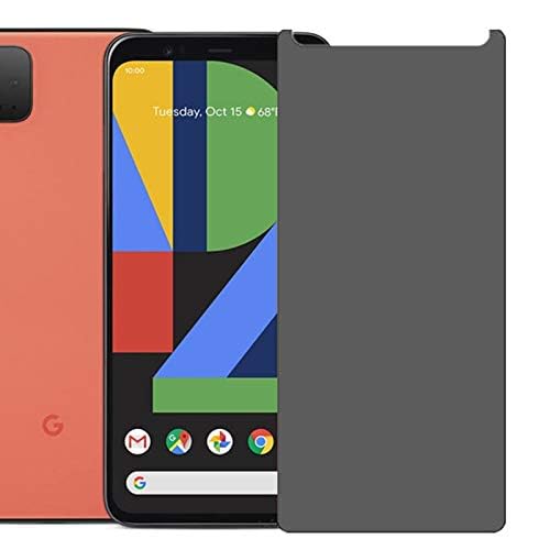 AISELAN 2PACK Privacy Screen Protector for Google Pixel 4 XL, [Case Friendly] [Anti-Glare] [Anti-Spy] Screen Protector Tempered Glass for Google Pixel 4XL - Image 3