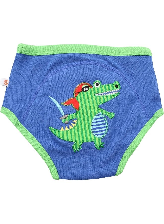 ZOOCCHINI Organic Cotton 3Pc Potty Training Set, Pirate Pals, 3-4 Years - Image 3
