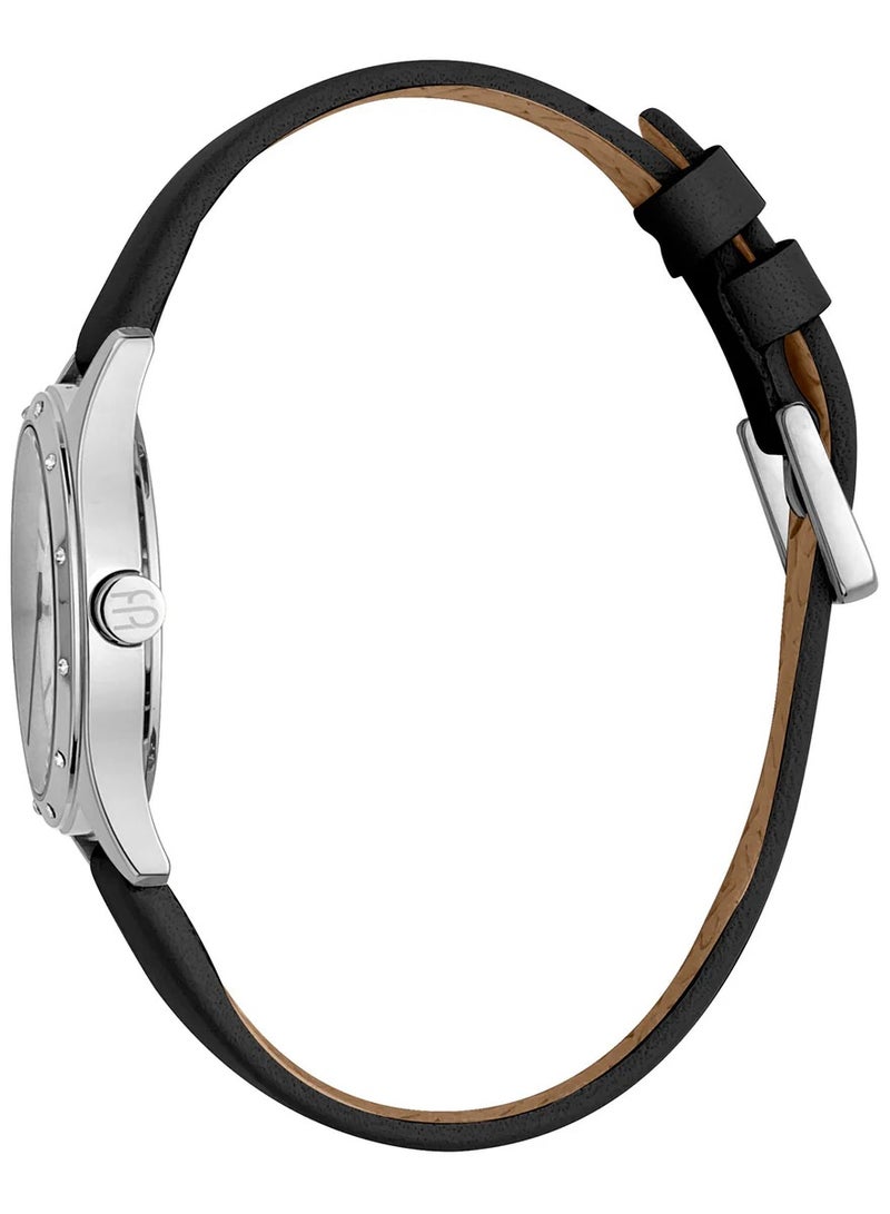 ESPRIT Watch for Women, Quartz Movement, Analog Display, Black Leather Strap-ES1L223L0015 - Image 3