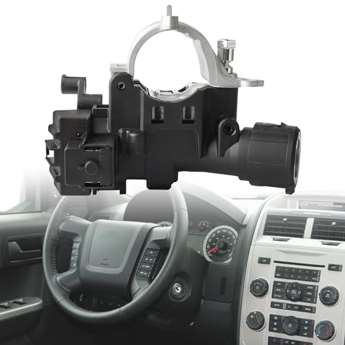 KAVIUS 989-019 Ignition Lock Housing Compatible with Ford Escape 2008-2012 Fit with Ford Focus Ma-zda Tribute 2008-2011 Fit with Mercury Mariner 2008-2010 Ignition Switch Replaces 9L8Z3511A ZZDB66160 - Image 1
