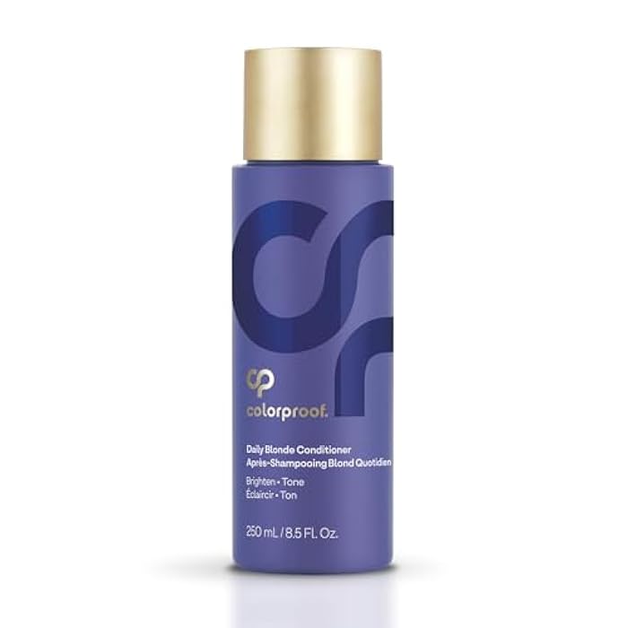 Colorproof Daily Blonde Conditioner 8.5 Fl. Oz. Purple Conditioner for Blonde Hair with Citrus, Jasmine & Coconut Milk Scent, Sulfate Free Conditioner for Detangling and Toning - Image 2