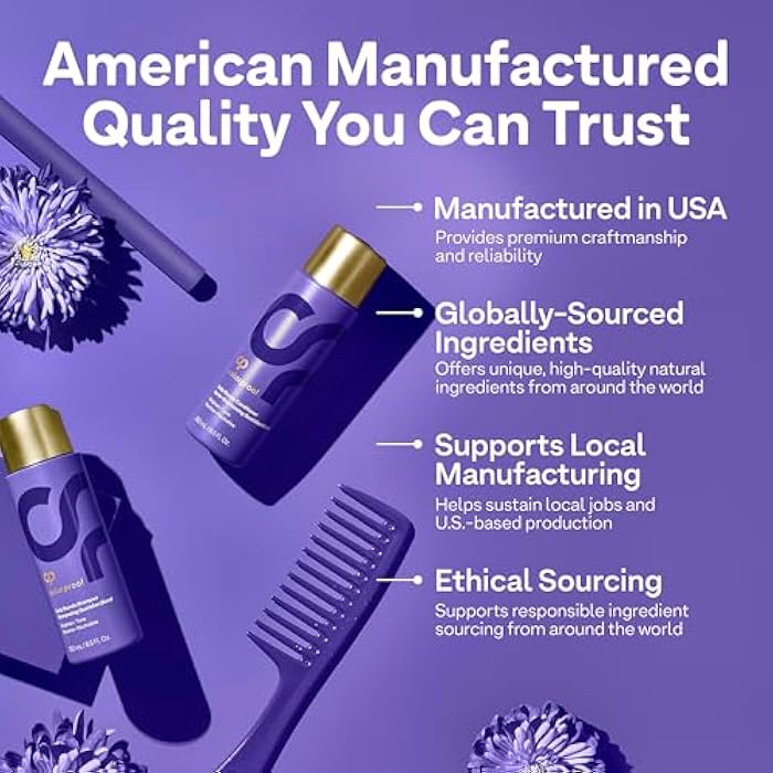 Colorproof Daily Blonde Conditioner 8.5 Fl. Oz. Purple Conditioner for Blonde Hair with Citrus, Jasmine & Coconut Milk Scent, Sulfate Free Conditioner for Detangling and Toning - Image 5