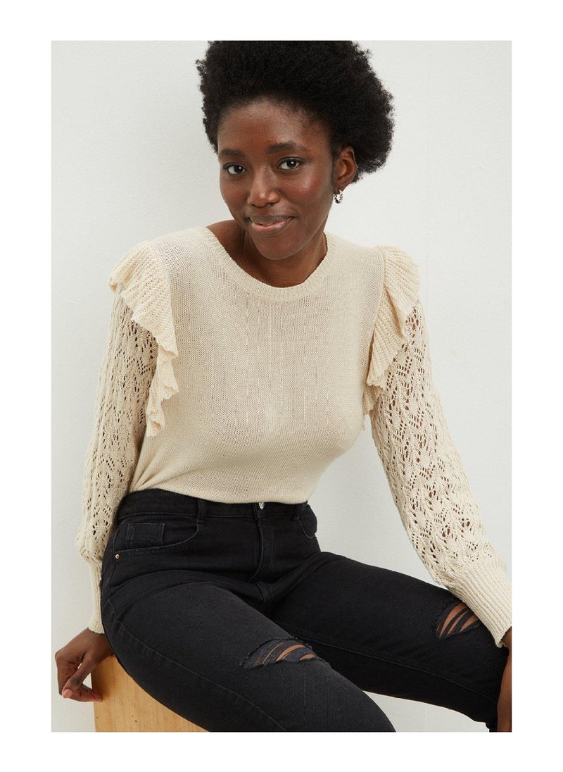 DOROTHY PERKINS - Organic Ripped Mom Jeans - Image 1