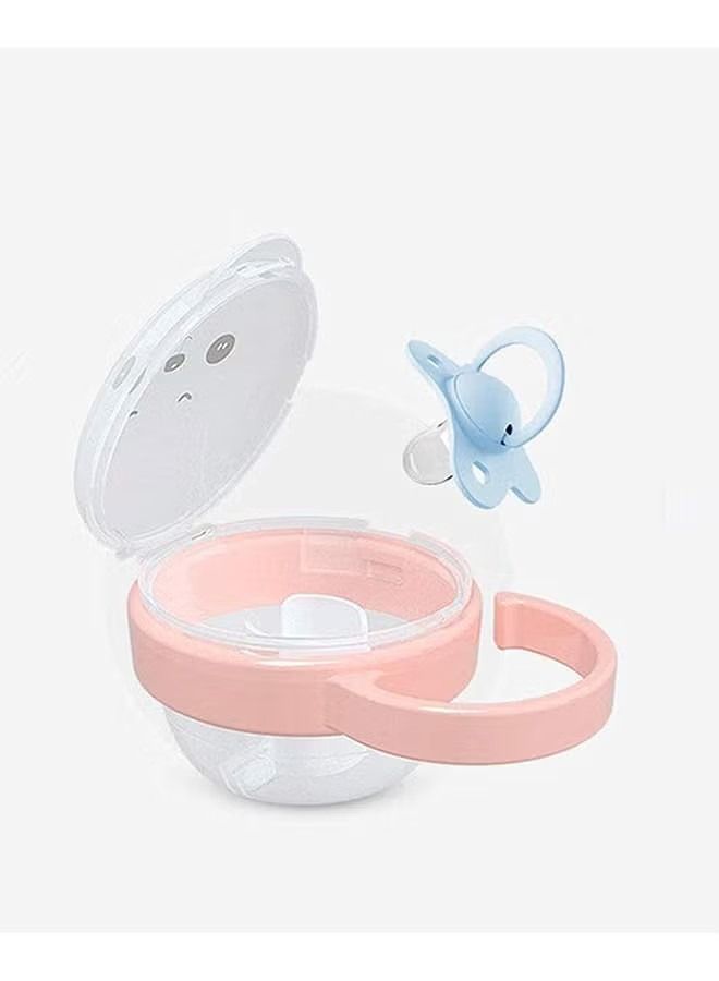 ORiTi Cartoon Transparent Portable Dustproof Baby Pacifier Storage Box With High-quality PP Material - Image 2