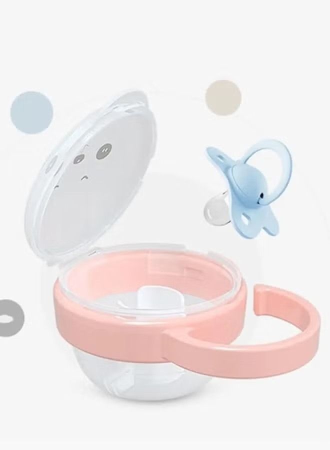 ORiTi Cartoon Transparent Portable Dustproof Baby Pacifier Storage Box With High-quality PP Material - Image 5