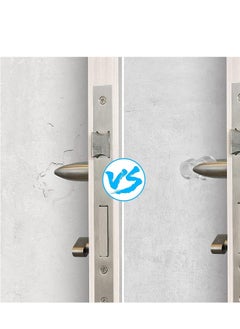RATSAW 12 Pack PVC Door Handle Stopper Clear Rubber Door Stopper Door Handle Guard Door Handle Bumper  - Image 5