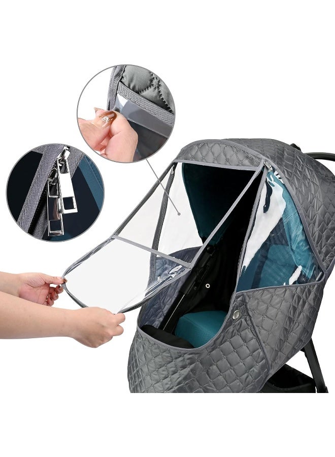Bebamour Stroller Rain Cover - Image 3