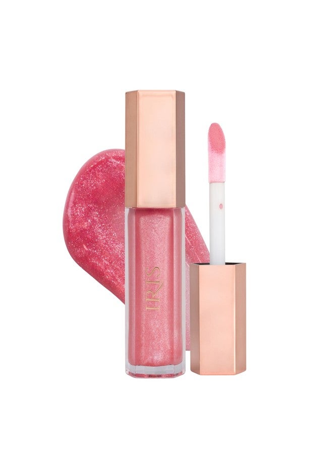 Iris Cosmetics Iris Talk Glossy To Me! Shimmer Lip Gloss - Almost Innocent (Light Pink With Iridescent Shimmer) | High Shine | Glossy Finish | Lightweight Non-Sticky Formula | Hydrating Lip Gloss For Women - Image 1