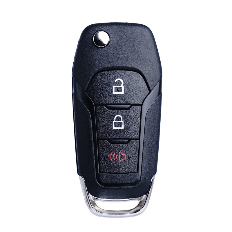 MechanMagic Flip Key Fob Replacement Compatible for Ford F-150 F-250 F-350 2015 2016 2017 2018 2019 2020 2022 Explorer (2016-2022) F-350 F-450 Ranger Ecosport Bronco Ignition Key Keyless Entry Remote N5F-A08TAA - Image 3