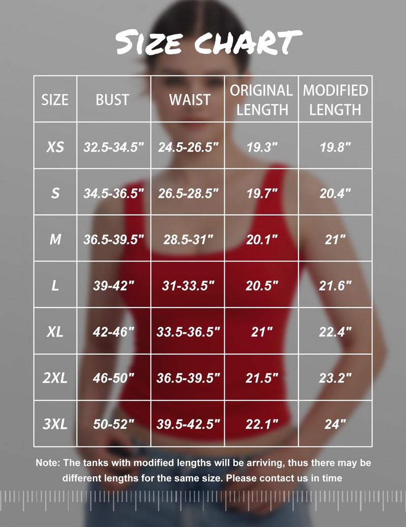 PUMIEY Women's Square Neck Tank Tops Sleeveless Double Lined Basic Going Out Top, Ruby Small - Image 2