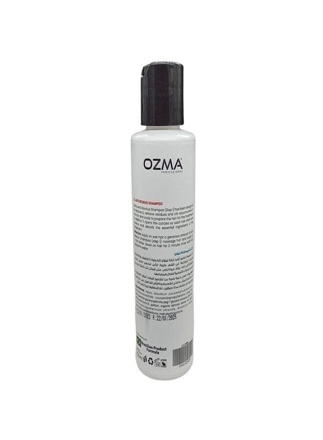 OZMA PROFESSIONAL OZMA Keratin and Protein Anti residue Shampoo 150 ML STEP 1 - Image 1