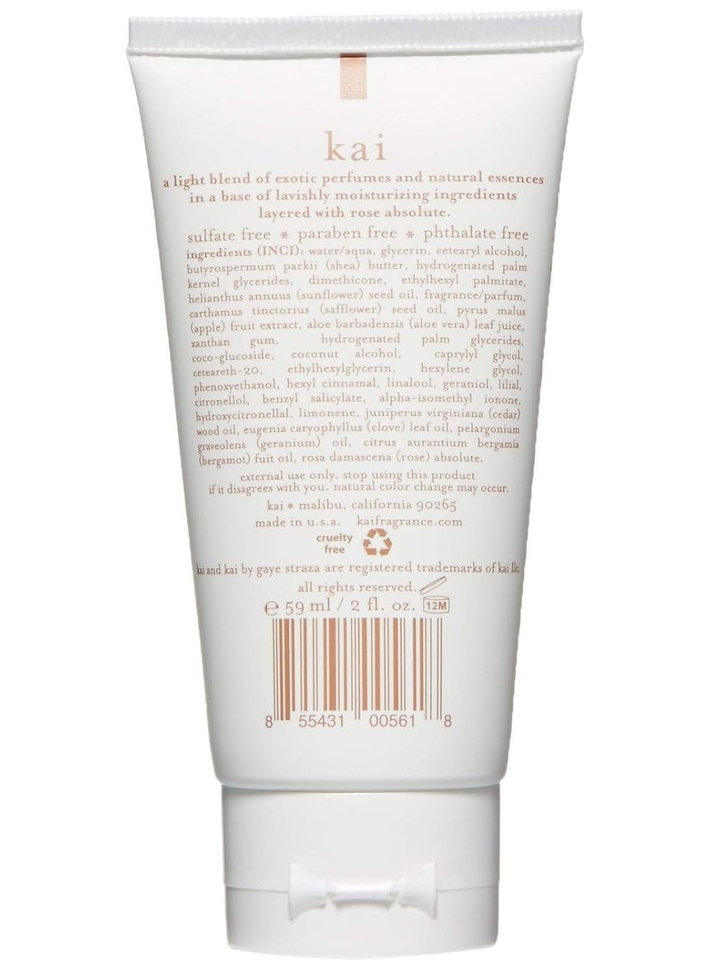 kai Hand Cream, Rose, 2 Fl Oz - Image 2