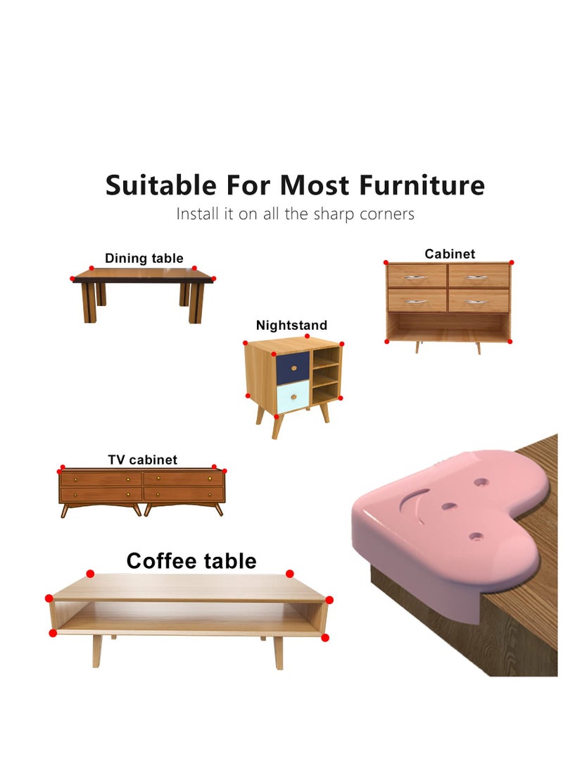 إكسفور 32 Pack  Corner Protector Baby, Table Corner Protectors for Baby, Stop Child Head Injuries, Furniture and Sharp Corners Proofing for Covering Sharp Edges of Table Furniture Walls - Image 3