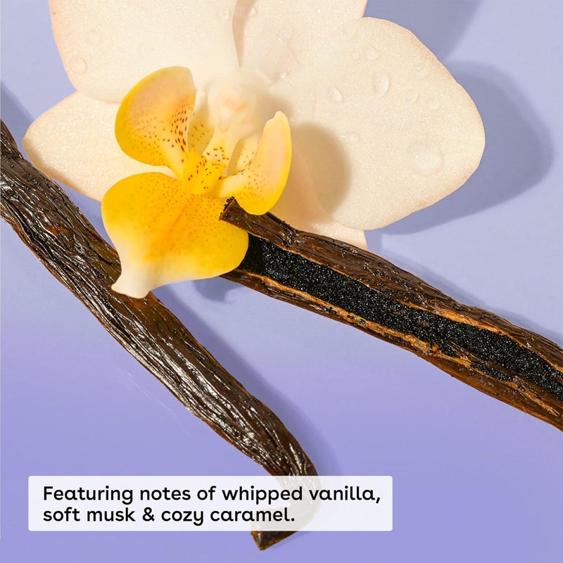 eos Cashmere Body Oil Vanilla Cashmere 24 Hour Moisture PlantBased Squalane to Soothe Soften And Smooth Dry Skin Body Oil 6 fl oz - Image 2