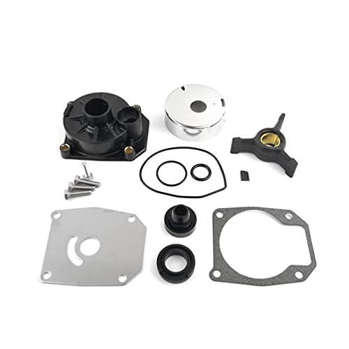 MARKGOO 438592 Water Pump Impeller Repair Kit with Housing for Johnson Evinrude OMC Outboard 35 40 48 50 HP Boat Motor Engine Parts Replacement Sierra Marine 18-3454 0433548 433549 0438592 - Image 2