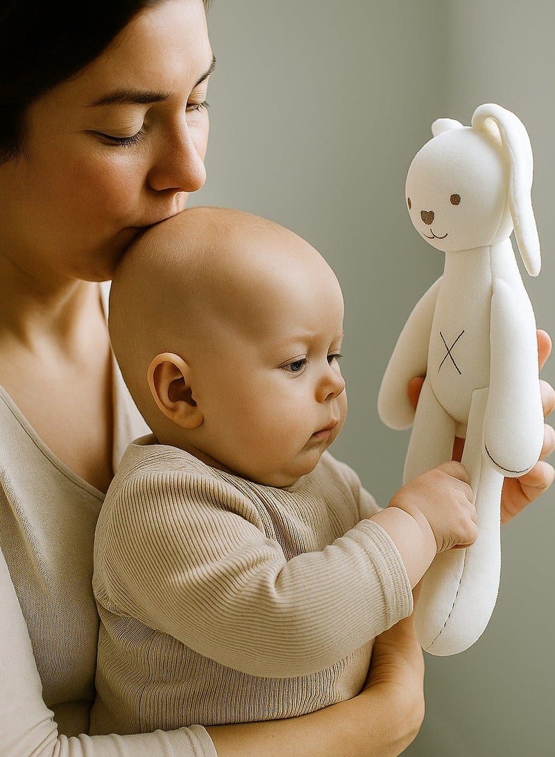 Long Ears Bunny Toy : Soft Plush Rabbit Toys Cute Stuffed Animal For Kids Toy Doll Children Toys Baby Cuddle Toys Children'S Toys, Baby Soothe Toys, Birthday Gifts - Image 3