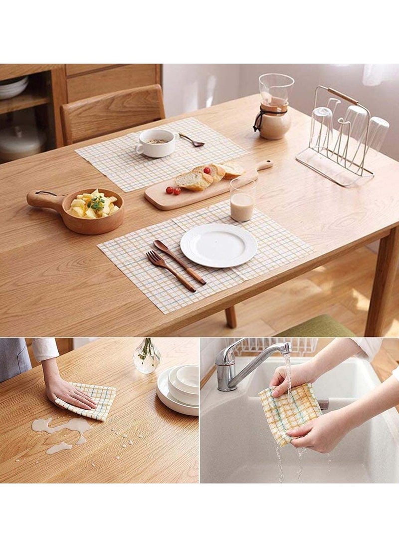 SYOSI 30 PCS Disposable Dishcloths Towel Wipes Kitchen Cleaning Cloth Tablecloths Multi Purpose Non woven  - Image 4