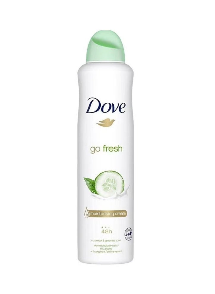دوف جو فريش بخاخ برائحة الخيار والشاي الأخضر 250 مل