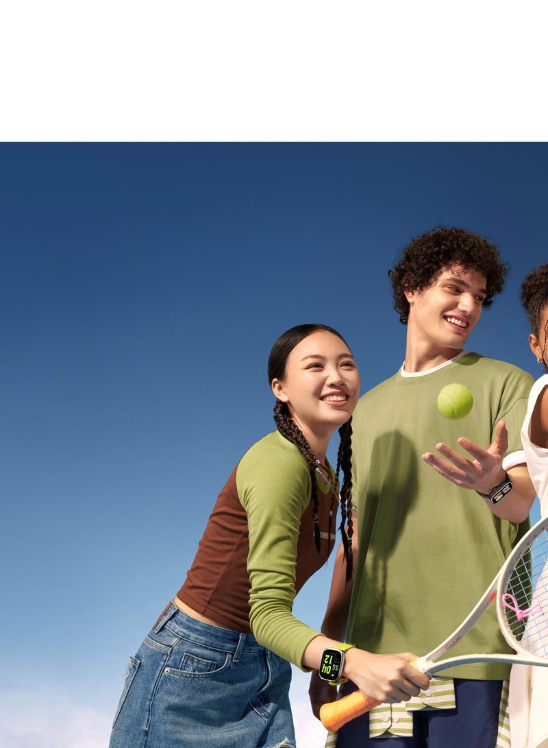 Mibro Watch C4 Silver, Made of Metal + PC&GF, 2.01-inch TFT Screen, Bluetooth Calls, 300mAh Battery, 2ATM Water Resistance, Over 100 Sport Modes - Image 4