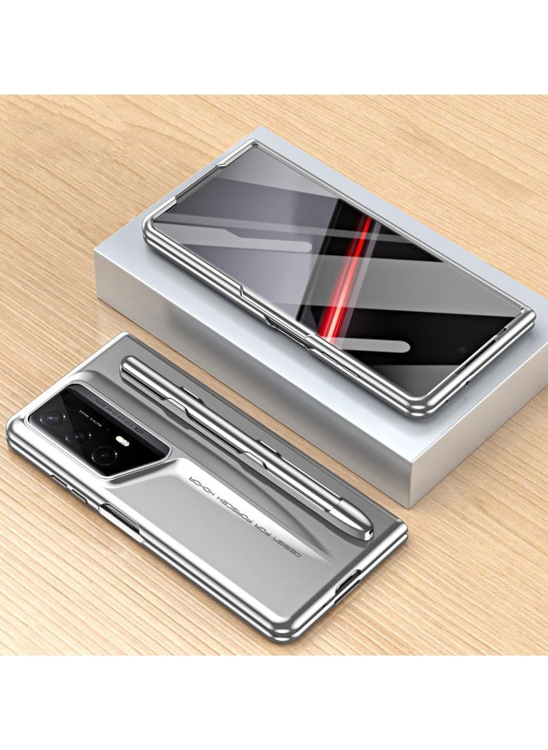 General - Phone Case Compatible with Honor Magic V2 RSR With Screen Protector Anti-Fingerprints Fold Cover With Pen Slot and Pen For Magic V2 RSR - Image 1