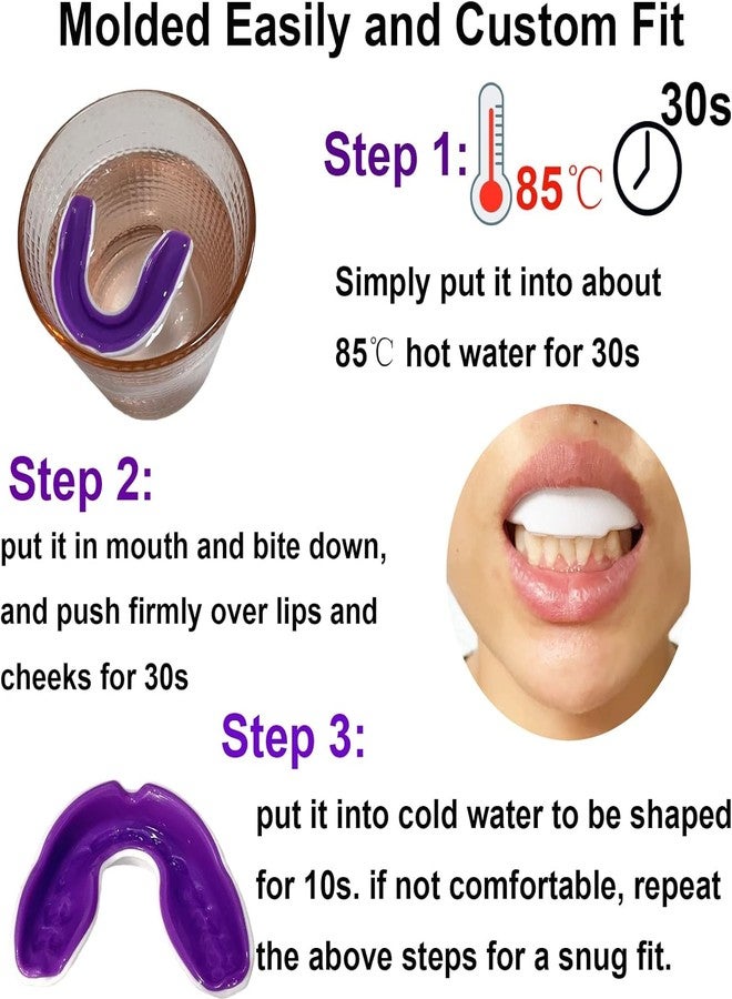 Drange Sports MouthGuards GumShield Teeth guard 2Pc for Boxing, MMA, Taekwondo, Martial Arts, Judo, Karate, Hockey and All Contact Sports - Image 4