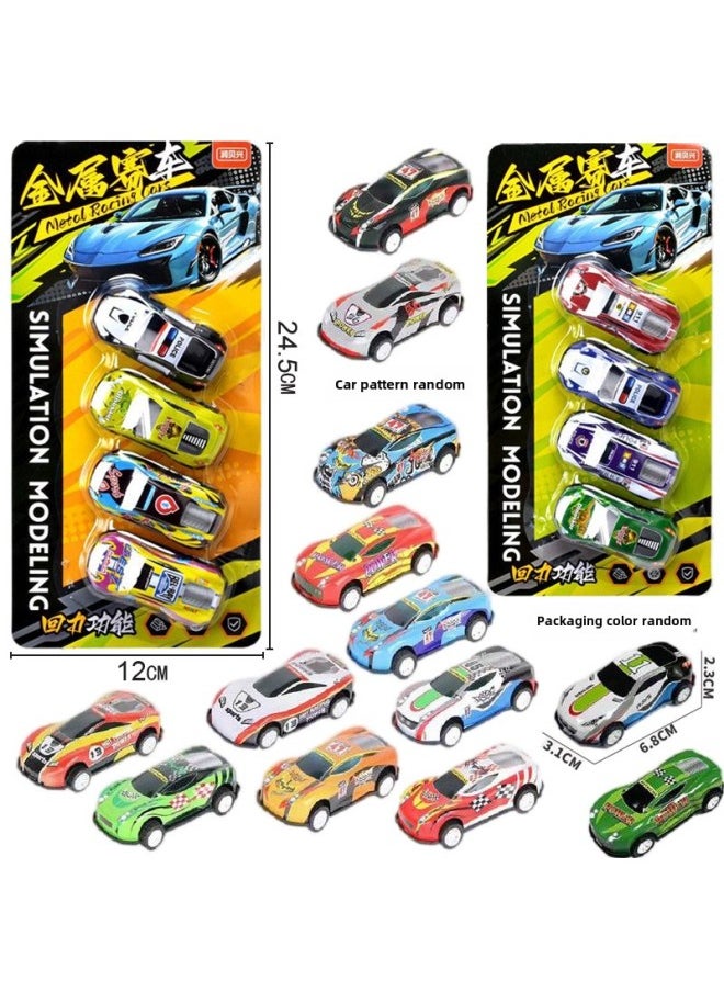 High Frequency Blister Board For Home City Special Police Boys Car Helicopter Toys-Color:Small Hanging Plate [pull Back Metal Racing Car] Random Style 388-271  - Image 1