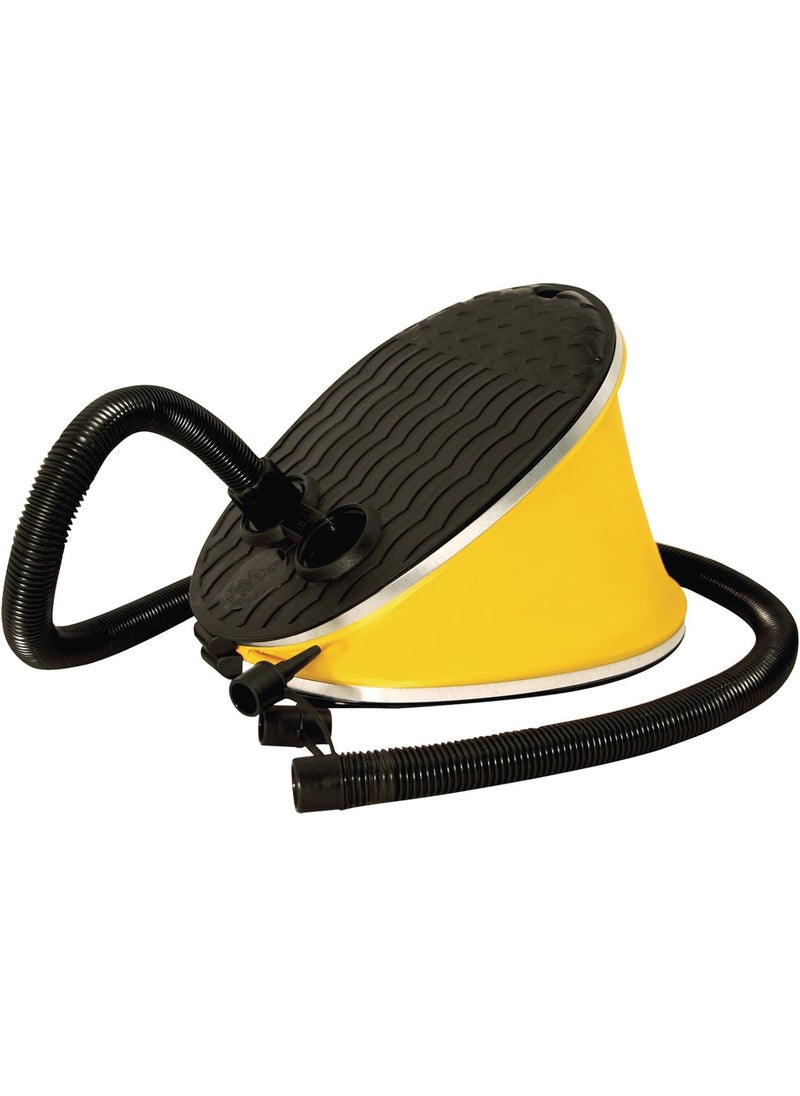 Airhead AIRHEAD Foot Pump Yellowblack 54 long hose  - Image 1