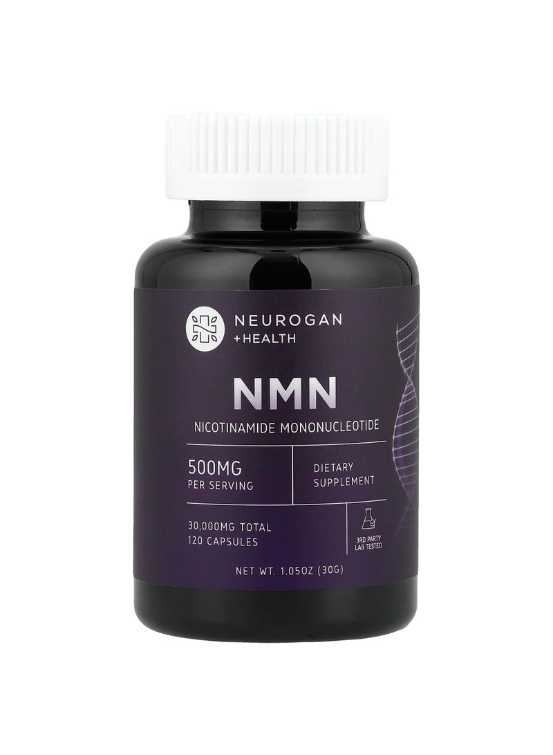 NMN, 120 Capsules (250 mg per Capsule)