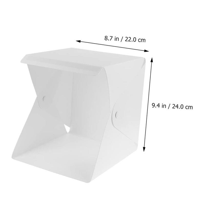 Lightweight Portable Led Photo Tent With Two Backdrops For Jewelry Toys - Image 5