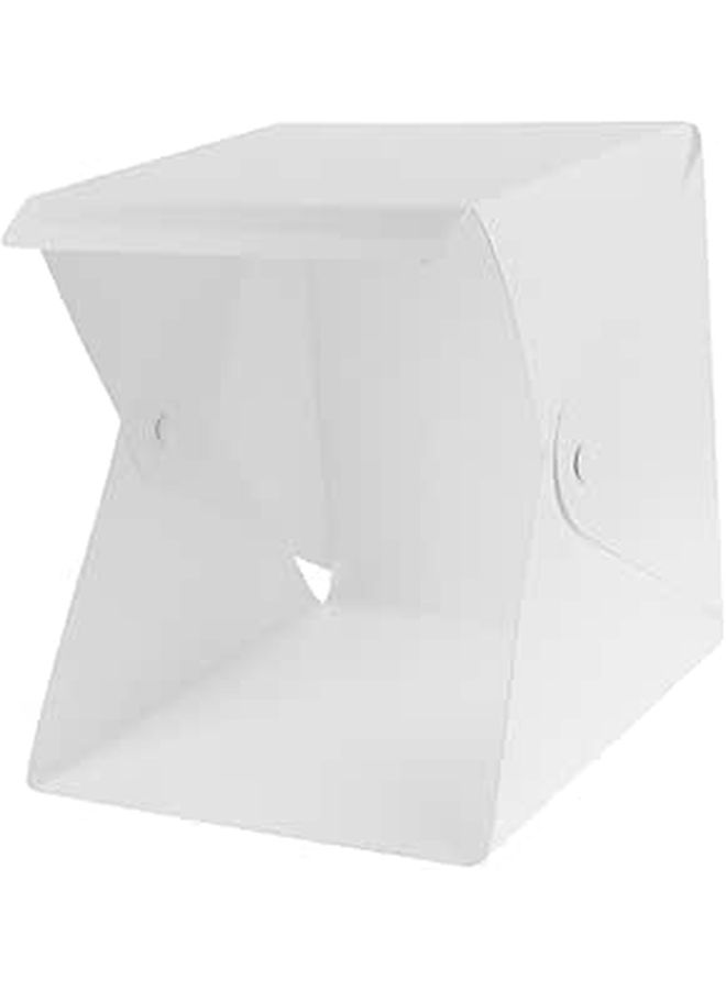 Lightweight Portable Led Photo Tent With Two Backdrops For Jewelry Toys - Image 1