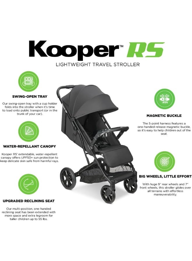 Joovy Kooper RS Stroller, Black - Image 5