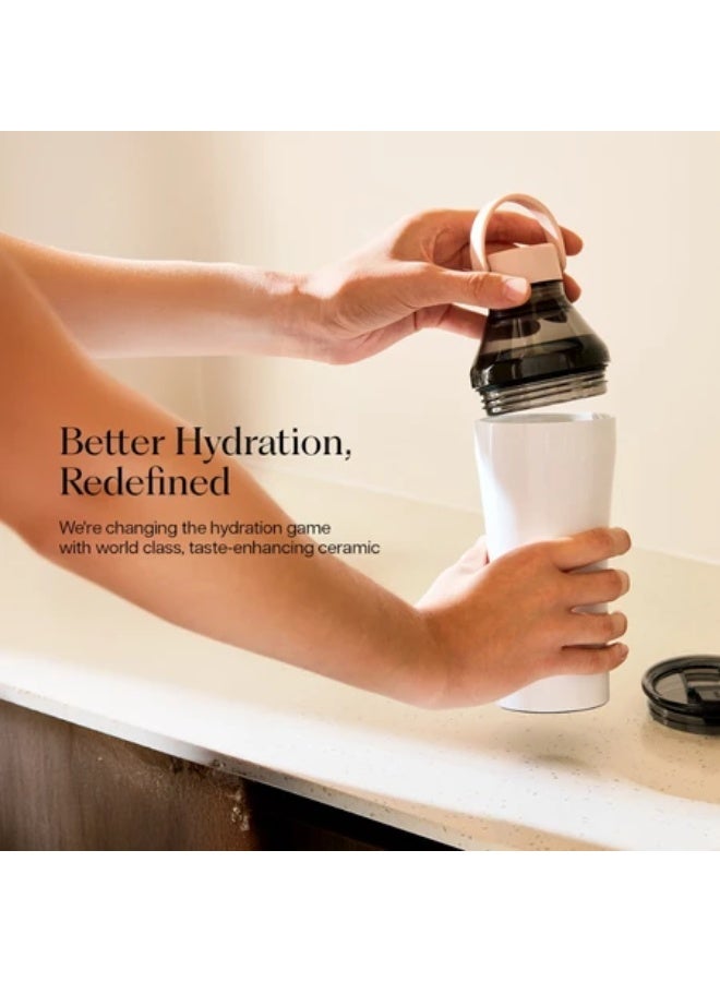STTOKE NEW Coloured Hydrate+ Bottle Extension Base | Accessories | 150ml (5oz) (Mousse Taupe) - Image 2