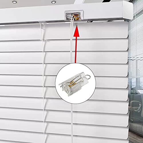 AXLIZER 2PCS Cord Lock Blind Wire Locks and Tilt Meachanism for 25mm/1inch Venetian Blind, Window Blinds Components - Image 2