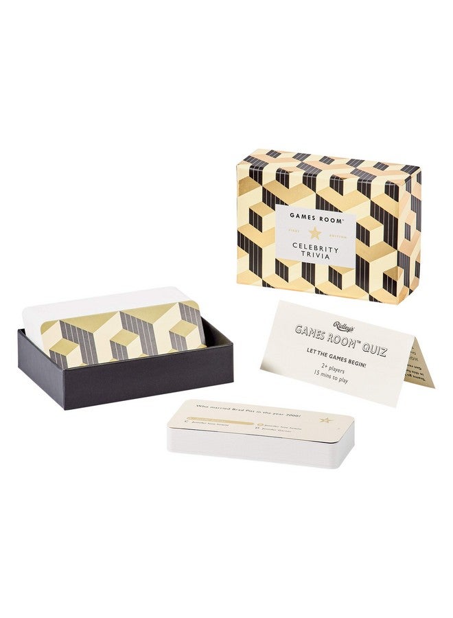 Ridley's Games Room Celebrity Quiz Trivia Card Game - Trivia Games for Adults and Kids - 2+ Players - Includes 140 Unique Question Cards - Fun Quiz Cards That Make a Great Gift - Image 2