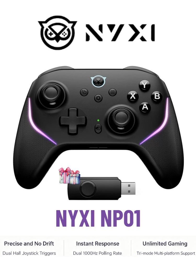 Nyxi Np01 Master Series Game Controller for PC / Switch / Android / iOS - Image 1