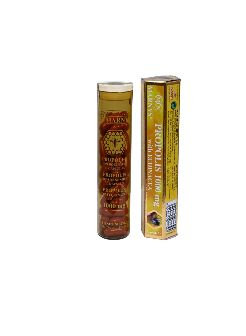 MARNYS Propolis with Echinacea 1000 mg - 30 Capsules - Image 3