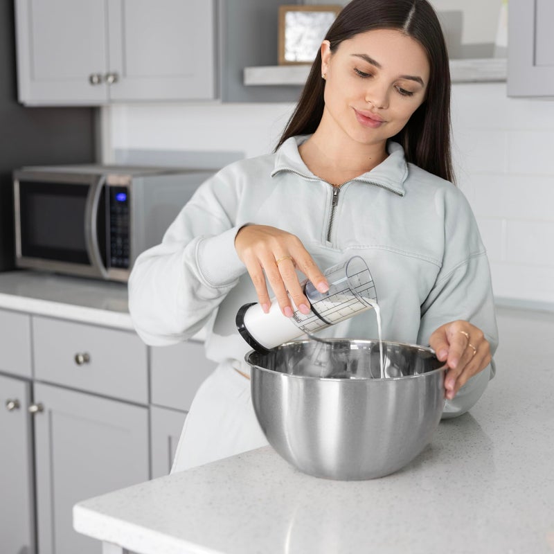 KitchenArt 1 Cup Tri Adjust A-Cup, Easy Pour Adjustable Measuring Cup - Image 5