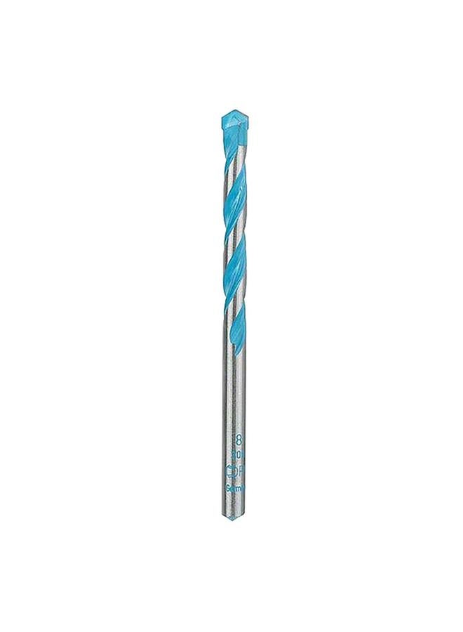 BOSCH CYL-9 Break-Resistant Multi Construction Drill Bit Silver and Blue 8 x 120mm  - Image 1