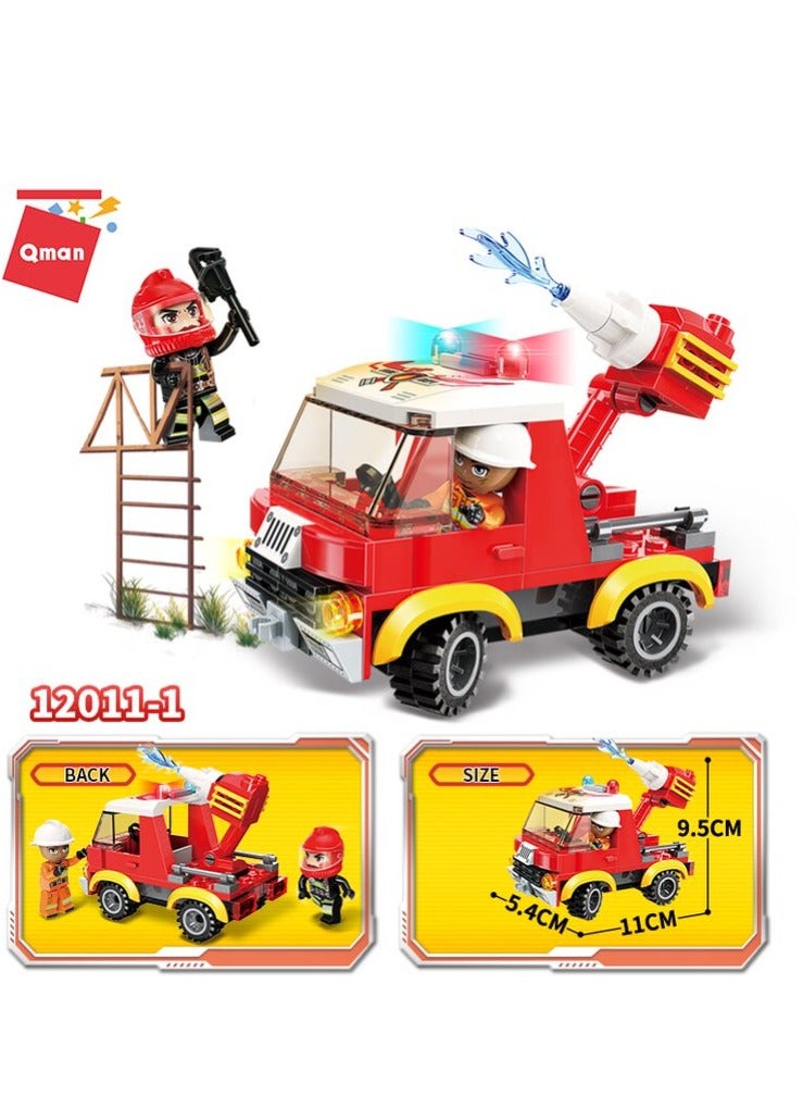 Qman Qman Fire Rescue Mini Set 12011-1 - Image 1