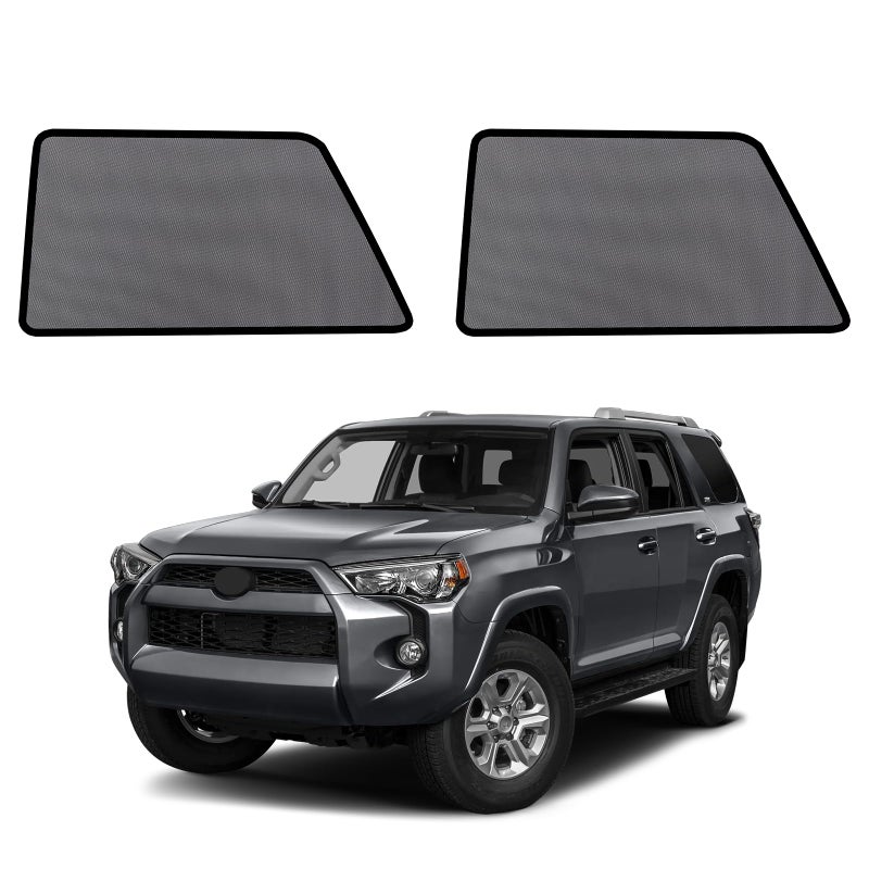KOCZIL Car Window Shades for 2011-2023 4Runner - Rear Side Window Sun Shade for Baby, Breathable Mesh Car Privacy Window Covers, UV Protection & Heat Insulation for Road Trips Napping Camping (2 PCS) - Image 1