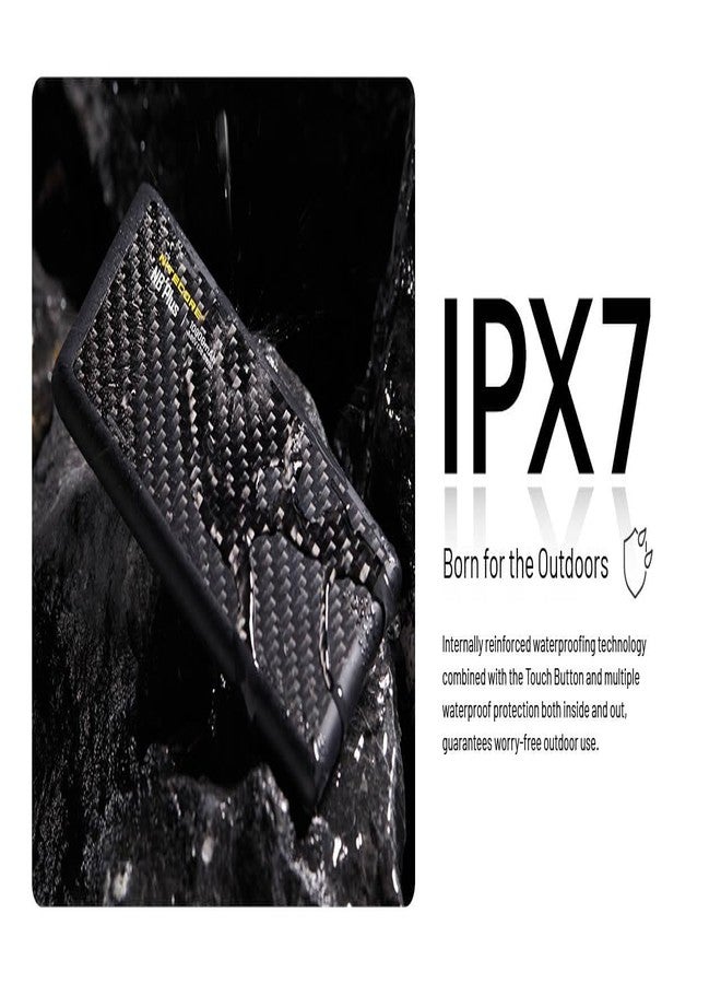 Nitecore NB Plus 10,000mAh Power Bank, Ultra Lightweight and Slim USB-C and USB-A Ports for Phones, iPads and More Travel Ready Fast Charging 5V/3A QC PD - Image 5