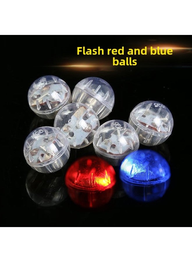 2.2cm Vibration Flash Ball Vibration Red And Blue LED Ball Stall Electronic Light Luminous Wave Ball Toy Accessories-Color:Contact Customer Service For Other Specifications  - Image 2