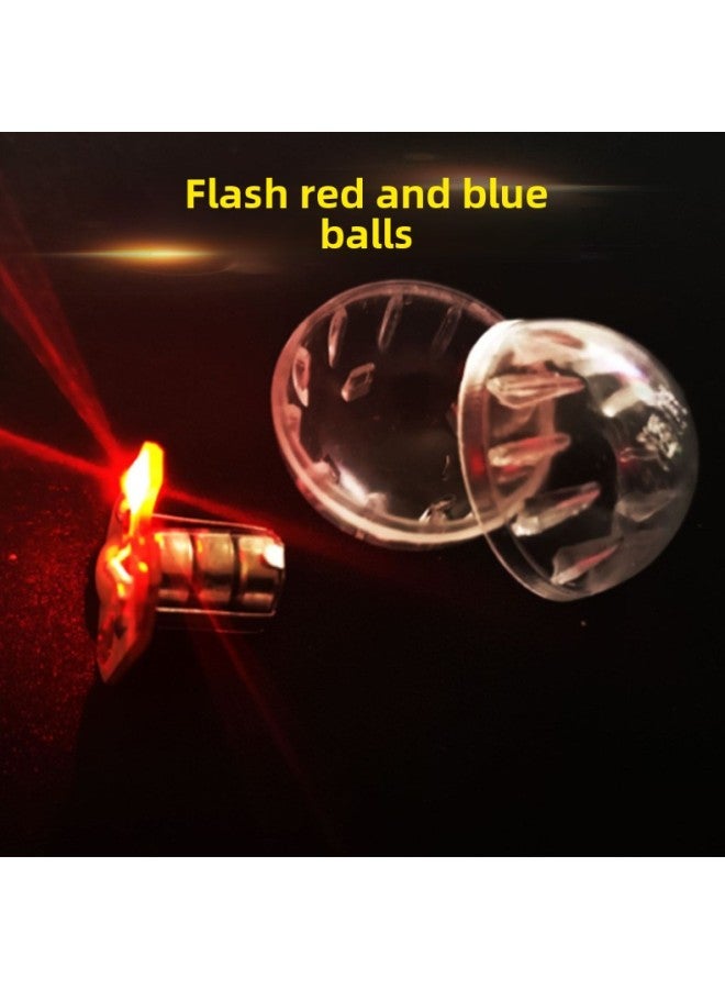 2.2cm Vibration Flash Ball Vibration Red And Blue LED Ball Stall Electronic Light Luminous Wave Ball Toy Accessories-Color:Contact Customer Service For Other Specifications  - Image 3