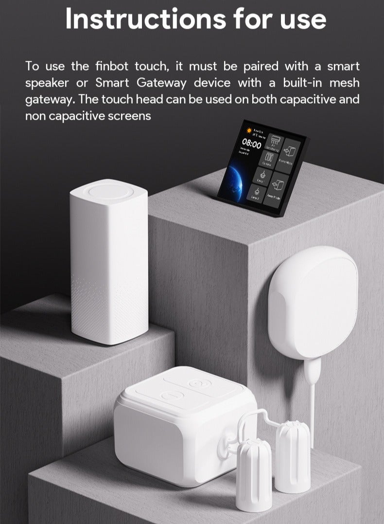 Smart Remote Touch Screen Finger Robot with Dual Bluetooth Control, Timer Setting, and 500mAh Battery – Ideal for Smartphones, Tablets, and Smart Home Devices - Image 2