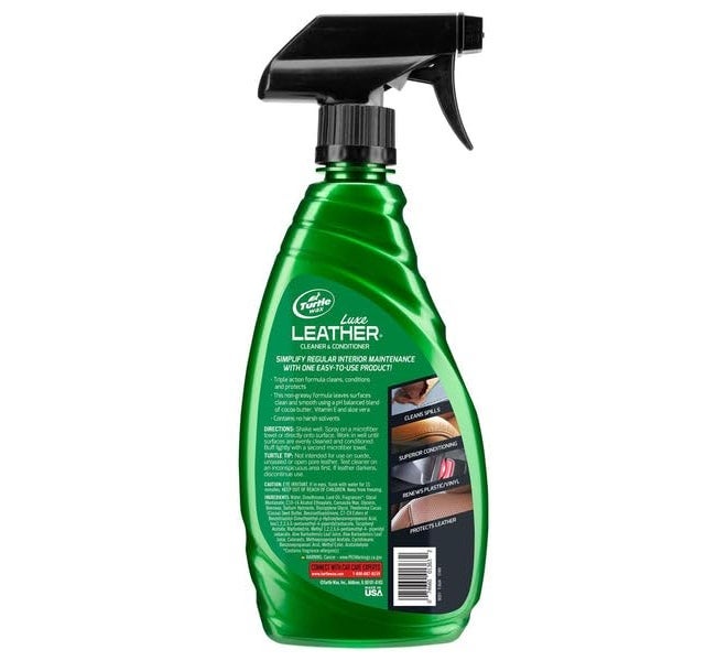 TurtleWax Turtle Wax Luxe Leather Cleaner&Liquid Conditioner-Car Leather Seat Cleaner - Image 2