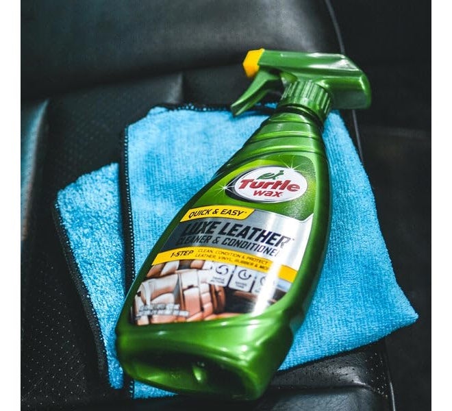 TurtleWax Turtle Wax Luxe Leather Cleaner&Liquid Conditioner-Car Leather Seat Cleaner - Image 4
