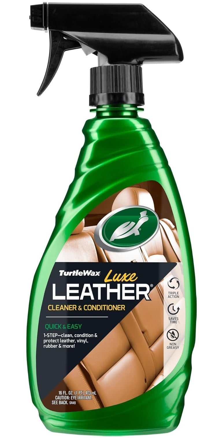 TurtleWax Turtle Wax Luxe Leather Cleaner&Liquid Conditioner-Car Leather Seat Cleaner - Image 1