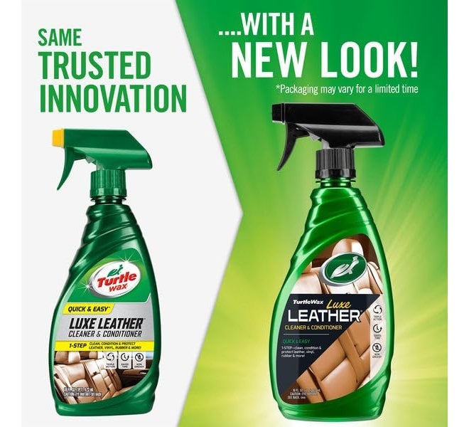 TurtleWax Turtle Wax Luxe Leather Cleaner&Liquid Conditioner-Car Leather Seat Cleaner - Image 3