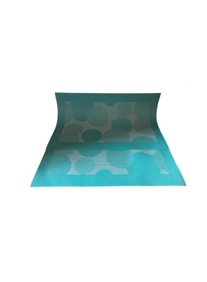 6 Washable stain-resistant tablecloth made of slip-resistant and washable PVC plastic  - Image 1